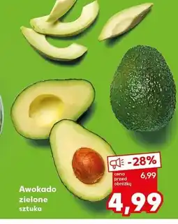 Kaufland Awokado zielone sztuka oferta