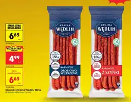 Biedronka Kabanosy drobiowo-wieprzowe oferta