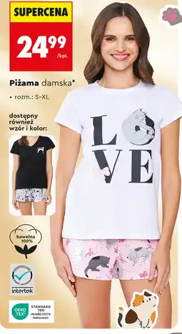 Biedronka Piżama damska TEX oferta