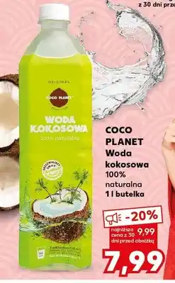 Kaufland Woda kokosowa 100% naturalna oferta