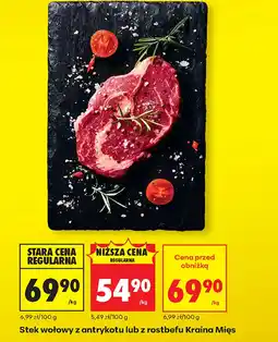 Biedronka Stek z rostbefu Kraina Mięs oferta