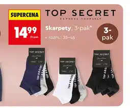 Biedronka Skarpety Top Secret oferta