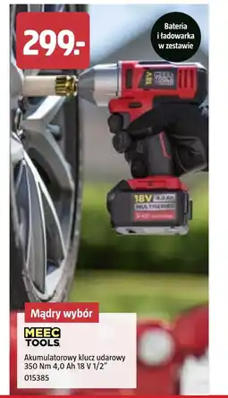 Jula Akumulatorowy klucz udarowy Meec Tools oferta