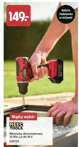 Jula Akumulatorowa wkrętarka Meec Tools oferta