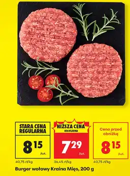 Biedronka Burger Kraina Mięs oferta