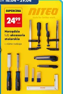 Biedronka Narzędzia lub akcesoria stolarskie oferta