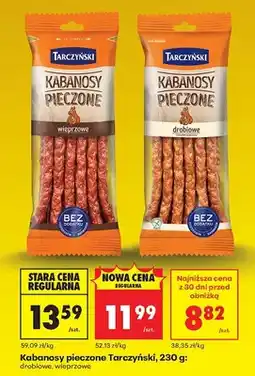 Biedronka Kabanosy pieczone drobiowe oferta