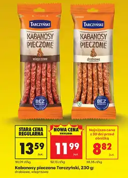 Biedronka Kabanosy Tarczyński oferta