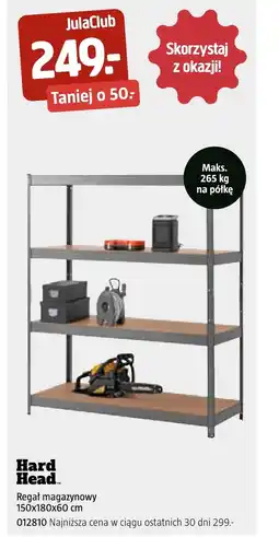 Jula Regał magazynowy Hard Head oferta