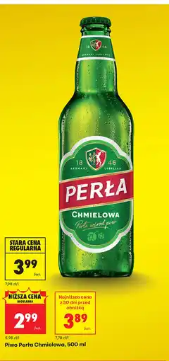 Biedronka Piwo Perła oferta