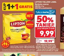 Kaufland Lipton Herbata czarna oferta