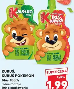 Kaufland Kubuś Mus 100% oferta