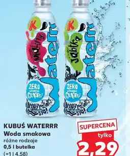 Kaufland Kubuś Waterrr woda smakowa oferta