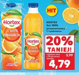 Kaufland Hortex Sok 100% pomarańczowy oferta