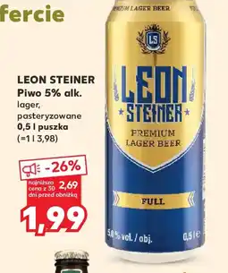 Kaufland Leon Steiner Piwo oferta