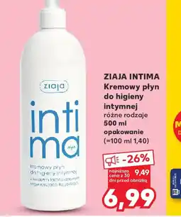 Kaufland Ziaja Intima płyn oferta