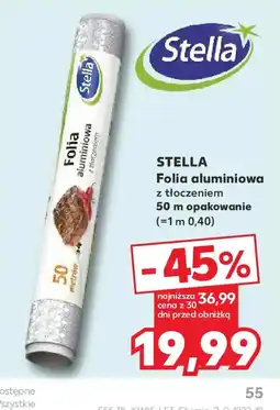 Kaufland Stella Folia aluminiowa oferta