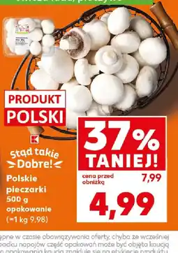 Kaufland Polskie pieczarki oferta