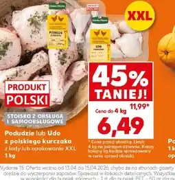 Kaufland Podudzie lub Udo kurczaka oferta