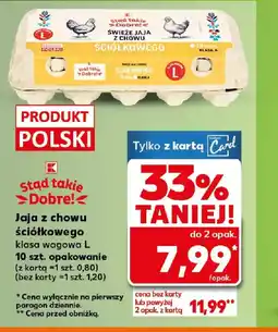 Kaufland Kaufland Jaja z chowu ściółkowego oferta