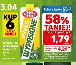 Kaufland Mlekovita Mleko Wypasione oferta