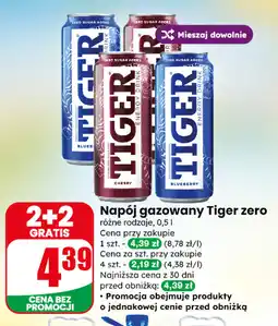 Dino Napój gazowany Tiger zero oferta