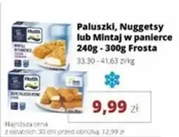 Torimpex Paluszki, Nuggetsy lub Mintaj w panierce Frosta oferta