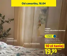 Lidl Pościel z mikrowłókna satynowego 140x200 cm + 70x80 cm oferta