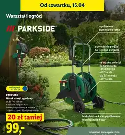 Lidl Wózek na wąż ogrodowy oferta