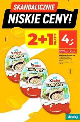 Dealz Jajko Kinder Creamy Egg oferta