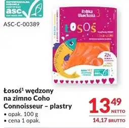 Makro Łosoś wędzony na zimno Coho Connoisseur – plastry oferta