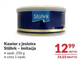 Makro Kawior z jesiotra Stührk – imitacja oferta