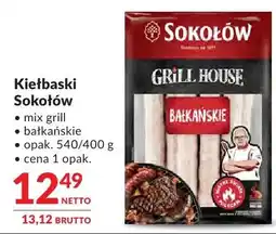 Makro Kiełbaski Sokołów mix grill bałkańskie oferta