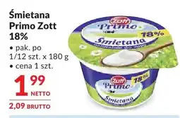 Makro Śmietana Primo Zott 18% oferta