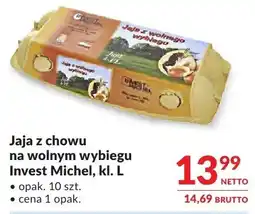 Makro Jaja z chowu na wolnym wybiegu Invest Michel, kl. L oferta