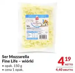 Makro Ser Mozzarella Fine Life - wiórki oferta