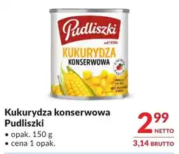 Makro Kukurydza konserwowa Pudliszki oferta
