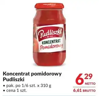 Makro Koncentrat pomidorowy Pudliszki oferta