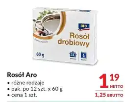 Makro Rosół Aro różne rodzaje oferta
