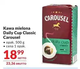 Makro Kawa mielona Daily Cup Classic Carousel oferta