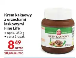 Makro Krem kakaowy z orzechami laskowymi Fine Life oferta