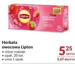 Makro Herbata owocowa Lipton oferta
