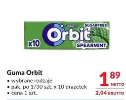 Makro Guma Orbit Spearmint oferta