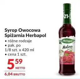 Makro Syrop Owocowa Sadzawnia Herbapol oferta