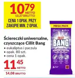 Makro Ściereczki uniwersalne czyszczące Cillit Bang oferta