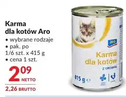 Makro Karma dla kotów Aro oferta