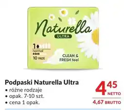 Makro Podpaski Naturella Ultra różne rodzaje oferta