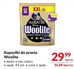 Makro Kapsułki do prania Woolite darks mix colors oferta
