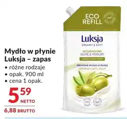 Makro Mydło w płynie Luksja - zapas różne rodzaje oferta