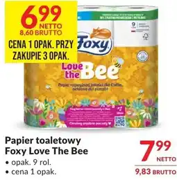 Makro Papier toaletowy Foxy Love The Bee oferta